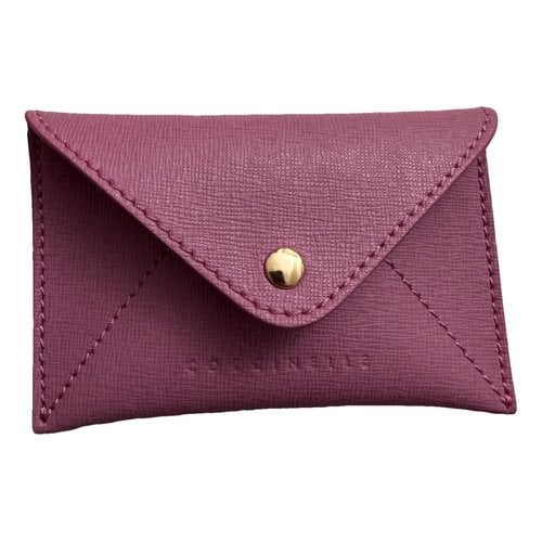 Pre-owned Coccinelle Leather Purse In Pink