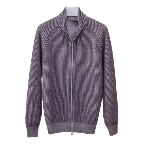 Pre-owned Brunello Cucinelli Cashmere Knitwear & Sweatshirt In Purple