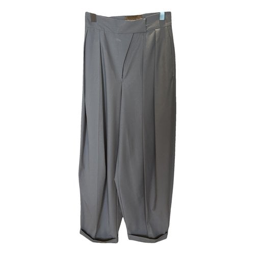 Pre-owned Anouki Trousers In Grey