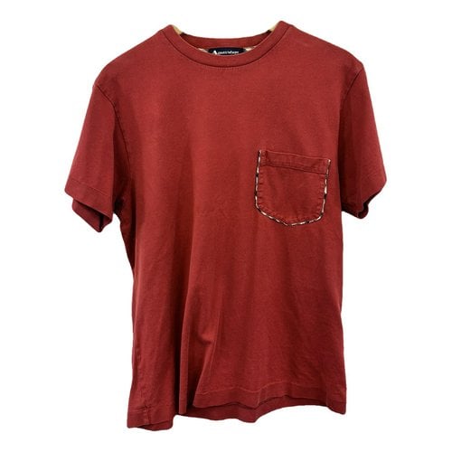 Pre-owned Aquascutum T-shirt In Red