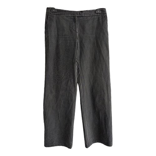 Pre-owned Paul Smith Straight Pants In Grey