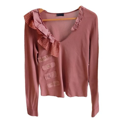 Pre-owned Ikks Blouse In Pink
