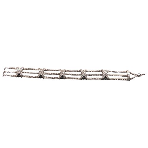 Pre-owned Chaumet Liens White Gold Bracelet In Grey