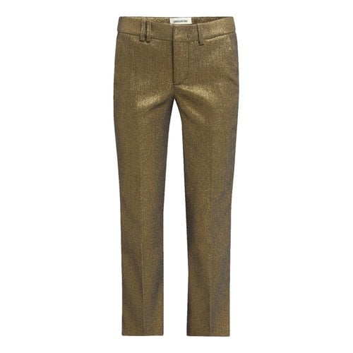 Pre-owned Zadig & Voltaire Trousers In Other