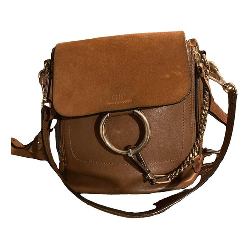 Pre-owned Chloé Leather Backpack In Brown