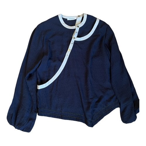 Pre-owned Kiko Kostadinov Sweatshirt In Blue