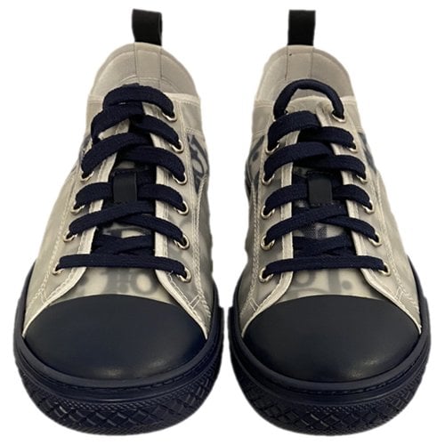 Pre-owned Dior Trainers In Blue