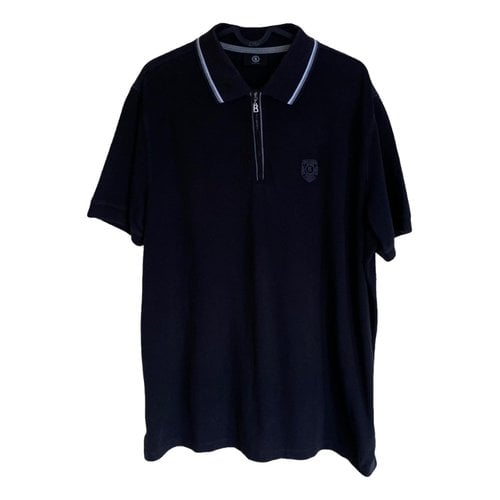 Pre-owned Bogner Polo Shirt In Navy