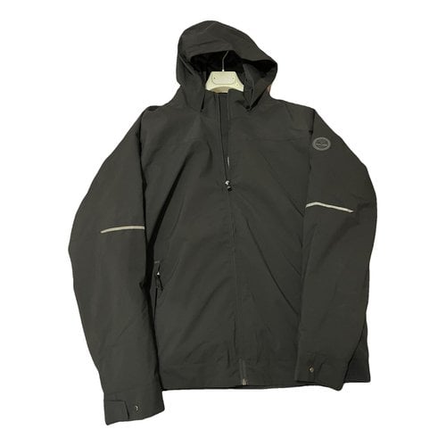 Pre-owned Timberland Coat In Black