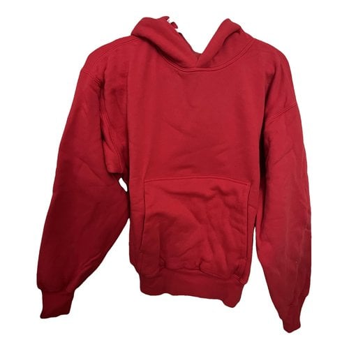 Pre-owned Yeezy Sweatshirt In Red