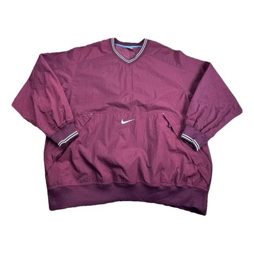 Pre-owned Nike Vest In Red