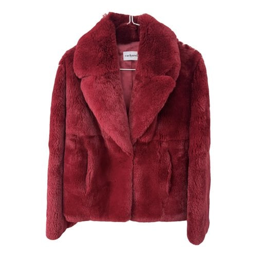 Pre-owned Cacharel Coat In Red