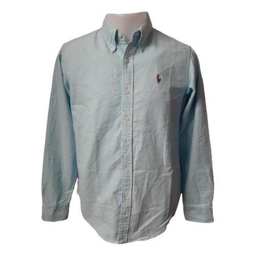 Pre-owned Ralph Lauren Shirt In Turquoise