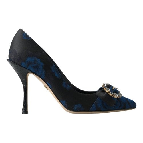Pre-owned Dolce & Gabbana Heels In Blue