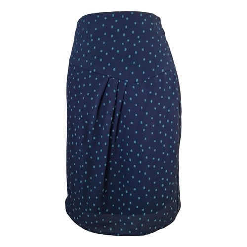 Pre-owned Ikks Mini Skirt In Blue