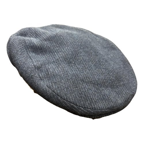 Pre-owned Borsalino Cashmere Hat In Blue