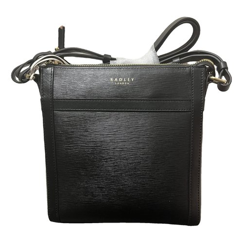 Pre-owned Radley London Leather Crossbody Bag In Black