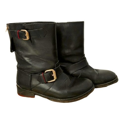Pre-owned Carolina Herrera Leather Boots In Other