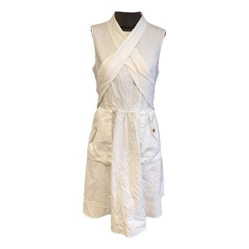 Pre-owned Marc By Marc Jacobs Mid-length Dress In White