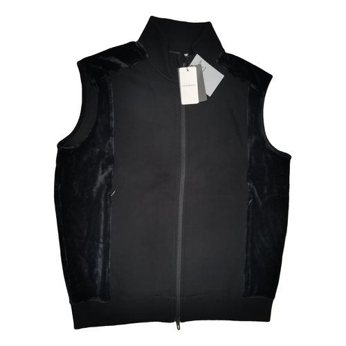 Pre-owned Emporio Armani Vest In Black