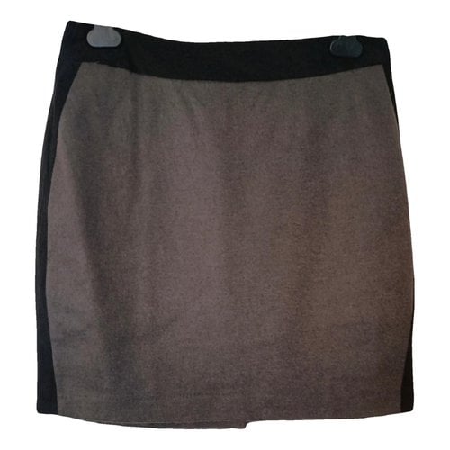 Pre-owned Silvian Heach Mini Skirt In Grey