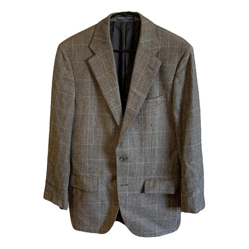 Pre-owned Polo Ralph Lauren Wool Suit In Grey