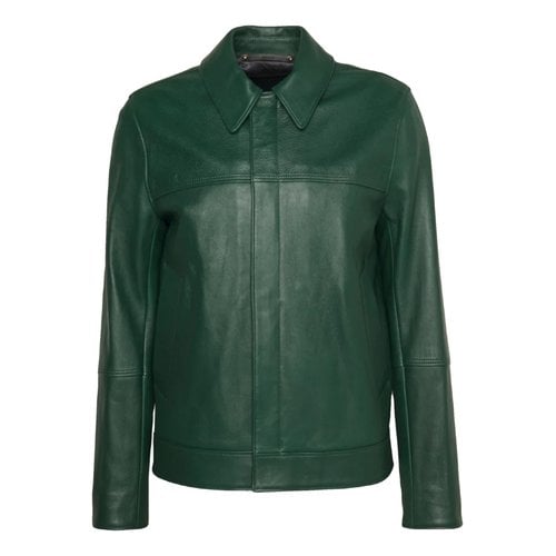 Pre-owned Paul Smith Leather Vest In Green