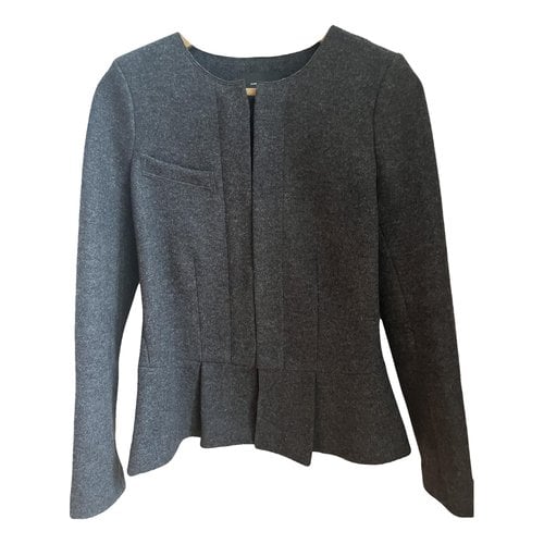 Pre-owned Isabel Marant Wool Short Vest In Grey