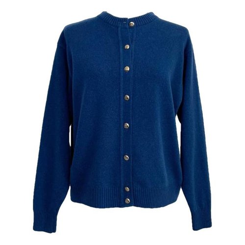 Pre-owned Pendleton Wool Cardigan In Blue