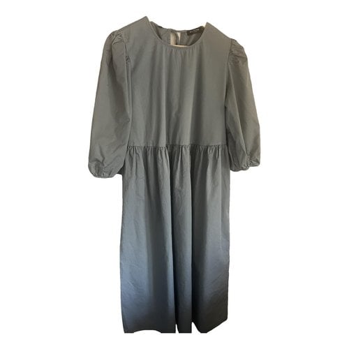 Pre-owned Selected Mid-length Dress In Grey