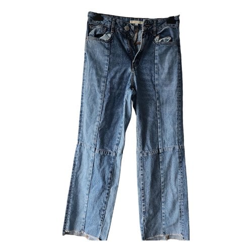 Pre-owned Maje Large Jeans In Blue