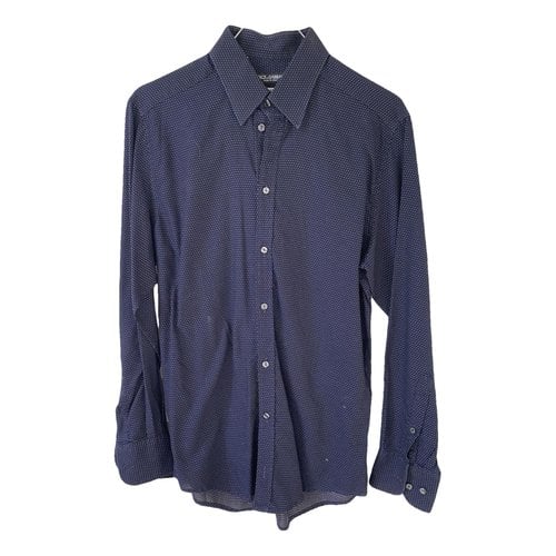 Pre-owned Dolce & Gabbana Shirt In Navy