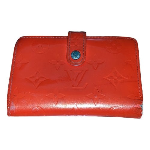 Pre-owned Louis Vuitton Leather Purse In Orange