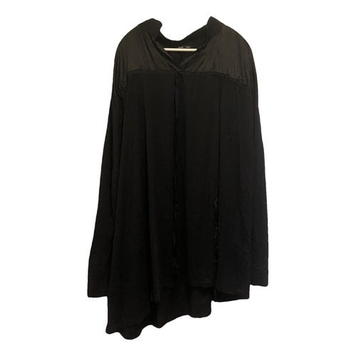 Pre-owned Ann Demeulemeester Mini Dress In Black