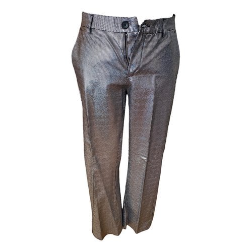 Pre-owned Department 5 Chino Pants In Metallic
