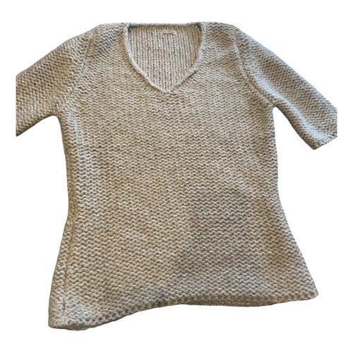 Pre-owned Malo Cashmere Jumper In Beige
