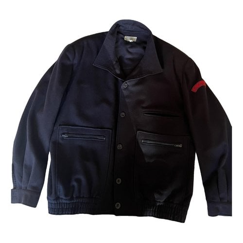 Pre-owned Les Copains Wool Jacket In Blue