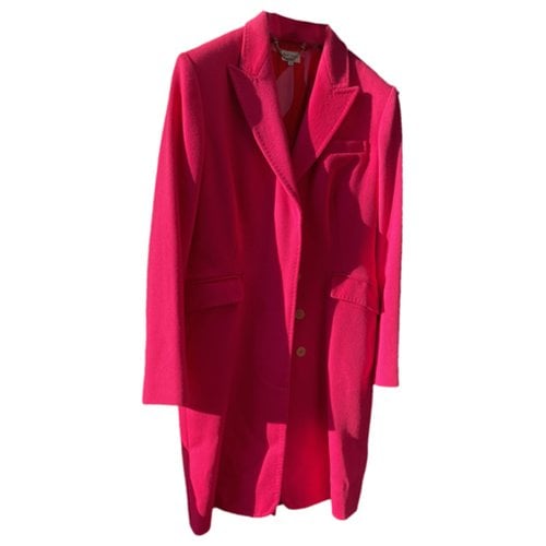 Pre-owned Paul Smith Wool Coat In Pink