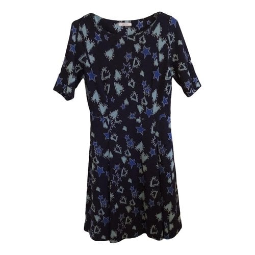 Pre-owned I Blues Dress In Navy