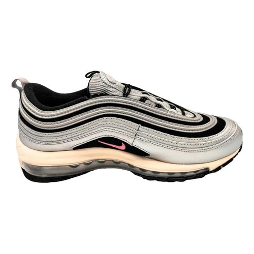 Pre-owned Nike Air Max 97 Cloth Trainers In Silver