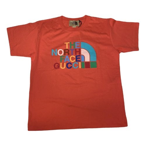 Pre-owned The North Face X Gucci T-shirt In Multicolour