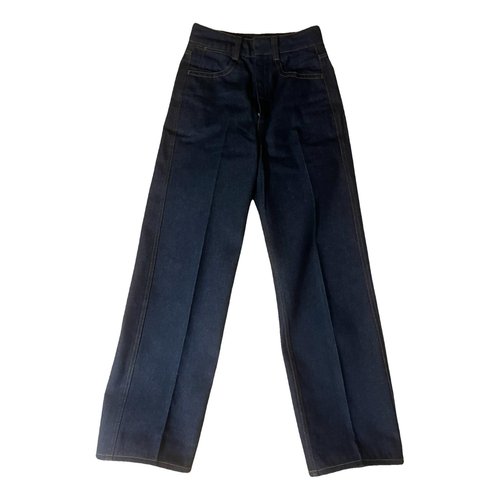 Pre-owned Lemaire Straight Jeans In Blue