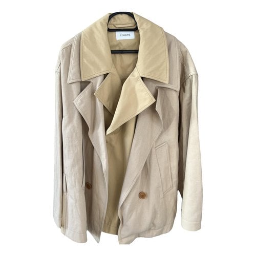 Pre-owned Lemaire Coat In Beige