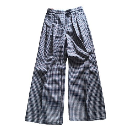 Pre-owned Jucca Wool Large Pants In Multicolour