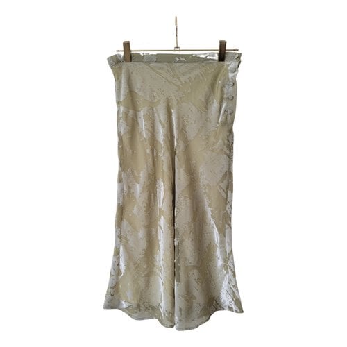 Pre-owned Rouje Skirt In Green