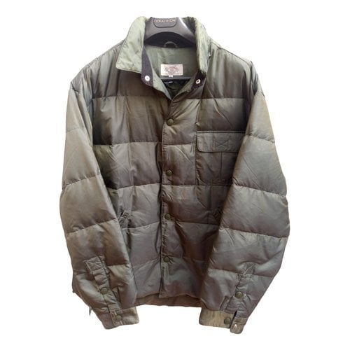 Pre-owned Armani Jeans Peacoat In Green