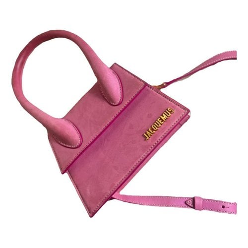 Pre-owned Jacquemus Leather Purse In Pink