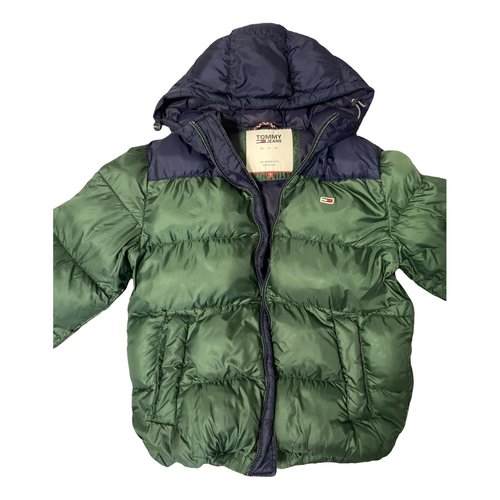 Pre-owned Tommy Hilfiger Dufflecoat In Green