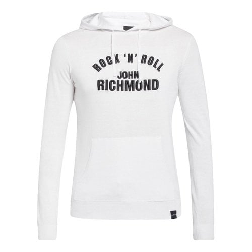 Pre-owned John Richmond Sweatshirt In White