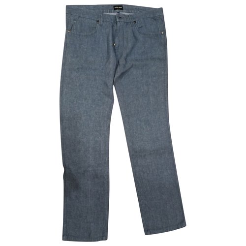Pre-owned Giorgio Armani Jeans In Blue